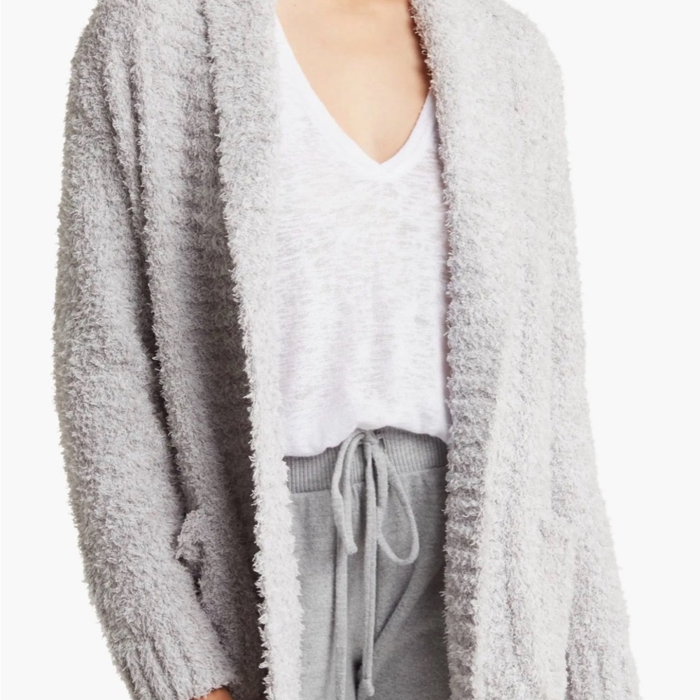Cozy Gray Women's Cardigan